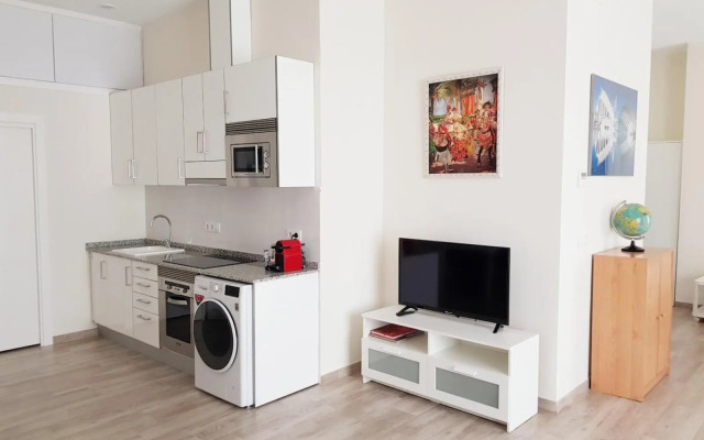 Spacious studio apartment in Cabanyal