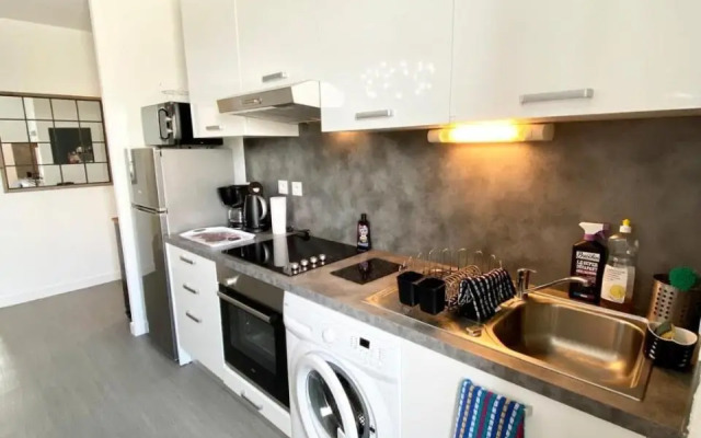 T2 Hyper cosy Plage et port à pieds