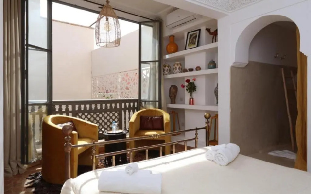 Riad103 chauffée sur le jacuzzi in rooftop & pool SPA