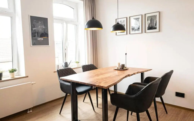 Luxus-Apartment in Leipzig mit Privat-Parkplatz