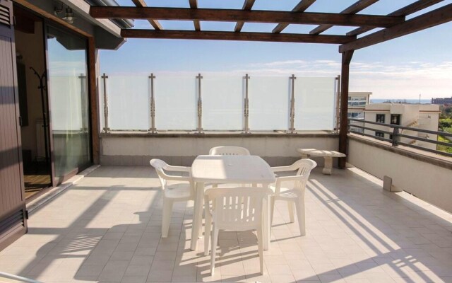 Apartment with One Bedroom in Giardini Naxos, with Wonderful Sea View, Furnished Terrace And Wifi - 2 Km From the Beach