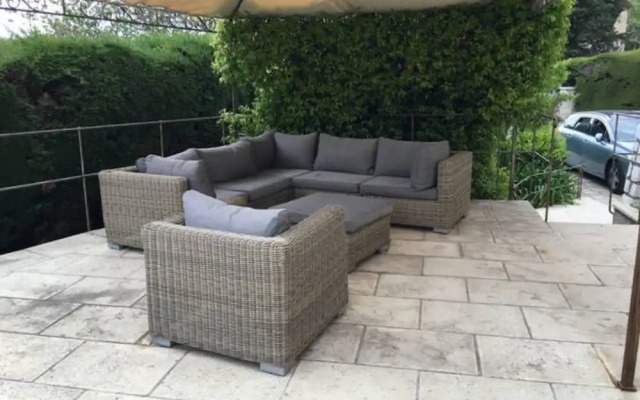 Studio In Vence With Wonderful City View Private Pool Enclosed Garden 8 Km From The Beach