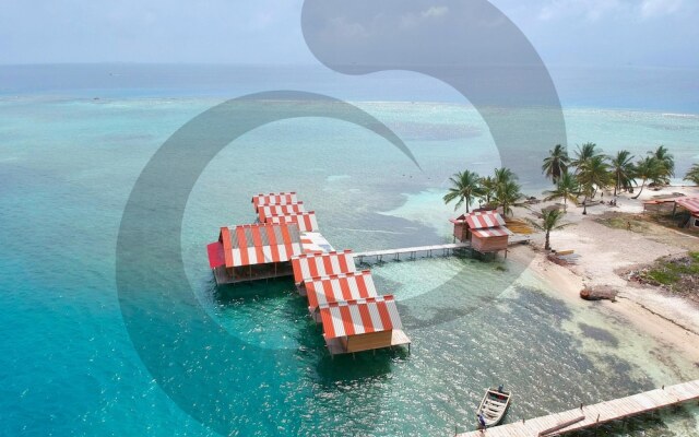 Paradise Over the Water Cabins in San Blas