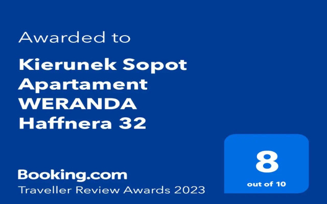 Kierunek Sopot Apartament WERANDA Haffnera 32