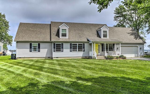 Choptank River Beach Home w/ Pier in Cambridge!
