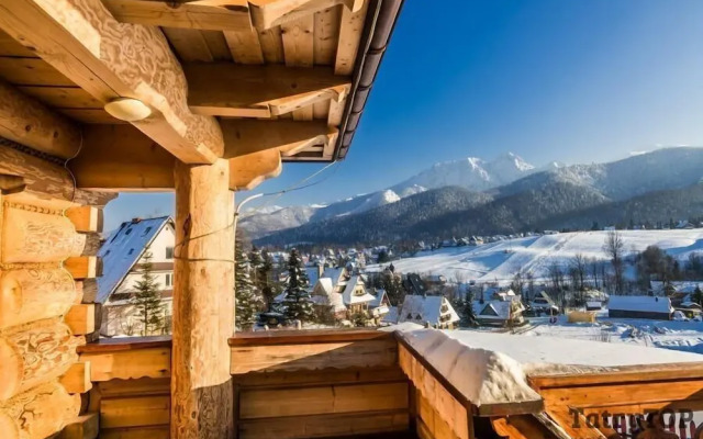 TatryTop Panorama Lux jacuzzi sauna