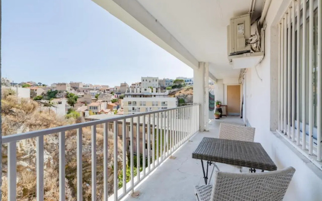 T2 Superbe Vue Mer Et Vallon Des Auffes Avec Parking