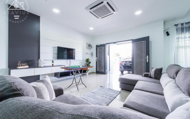 Port Dickson 14Pax 4BR Double Storey House – Guest Rooms – Port Dickson