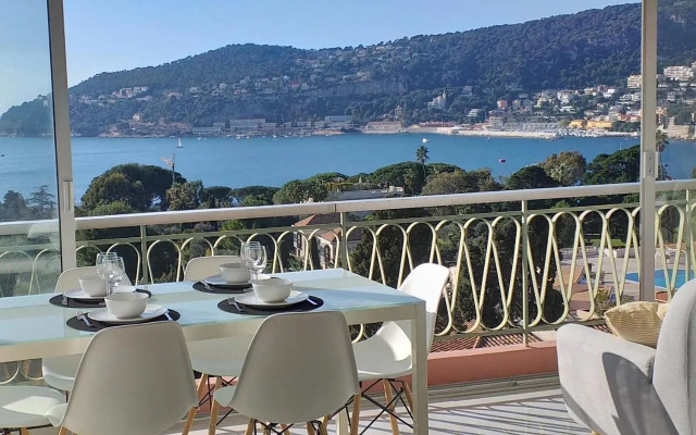 Vue mer exceptionnelle entre Nice et Monaco
