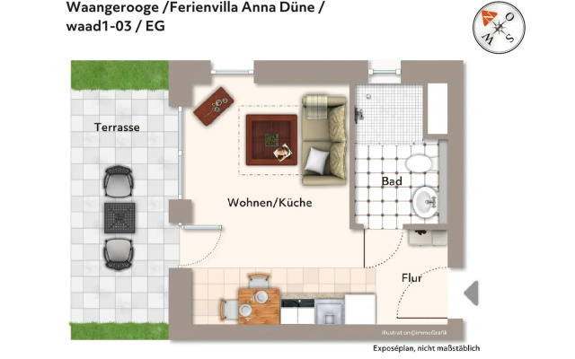 Ferienvillen Anna Düne Ferienvillen Anna Düne 1-03