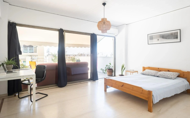 6th floor loft in Exarcheia
