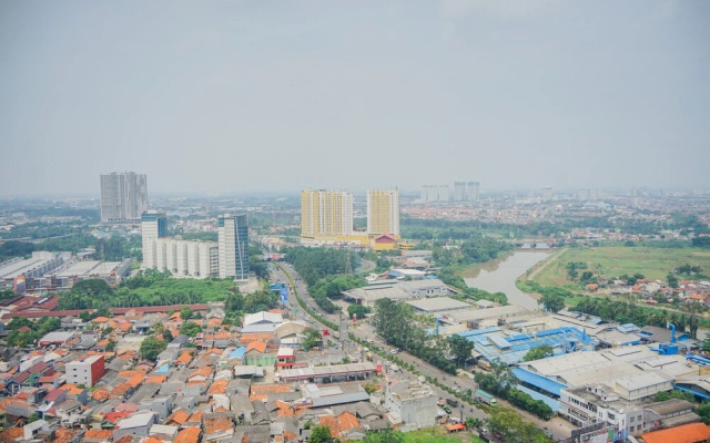 Studio With City View At Tree Park Cikokol
