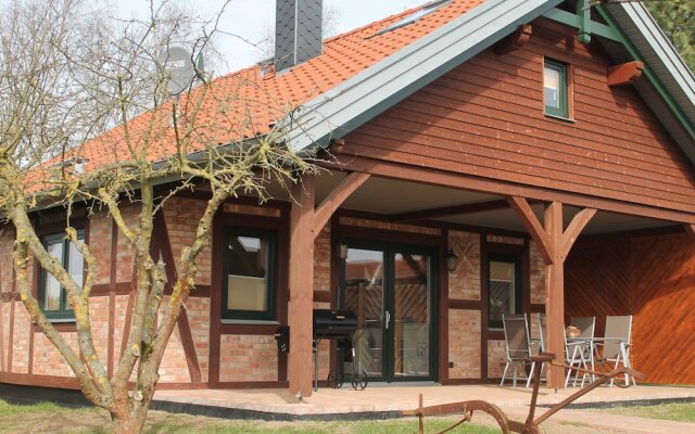 Holiday Home in Brusow With Covered Terrace
