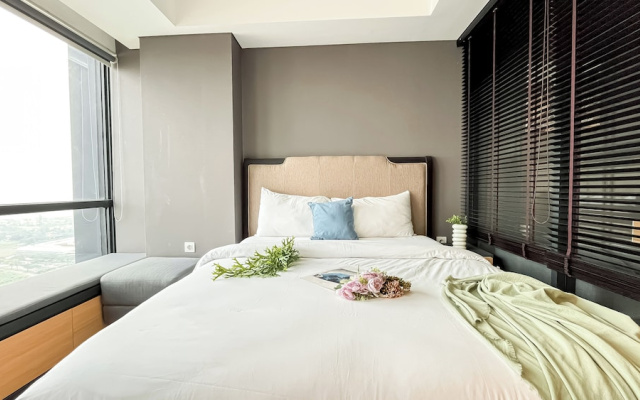 Urban Industrial Touch 1Br Apartment At The Smith Alam Sutera – Guest Rooms – Tangerang