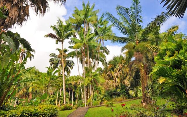 House with One Bedroom in Le Gosier, with Wonderful Mountain View, Enclosed Garden And Wifi - 10 Km From the Beach