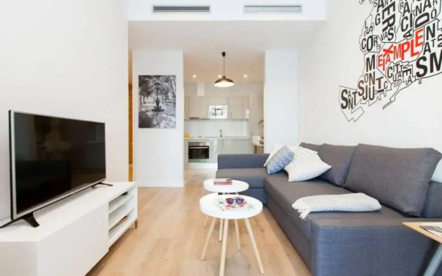 Stylish and centric 2-bedroom apartment in Eixample &Terrace P2