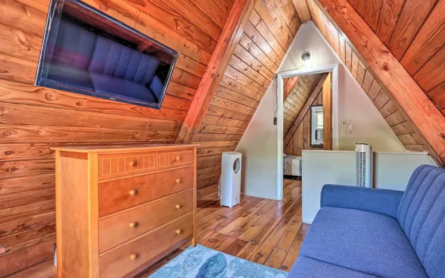Lakefront Rocky Mount Cabin w/ Dock & Kayaks!