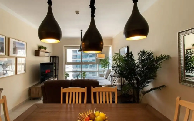 Ideal Apt in Marina, Steps Away From the Beach! - Hotel in ดูไบ - Photo 4