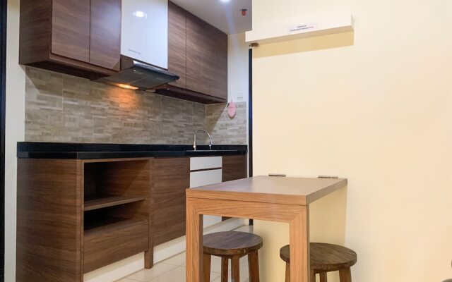 Warm And Homey 1Br At Belmont Residence Puri Apartment