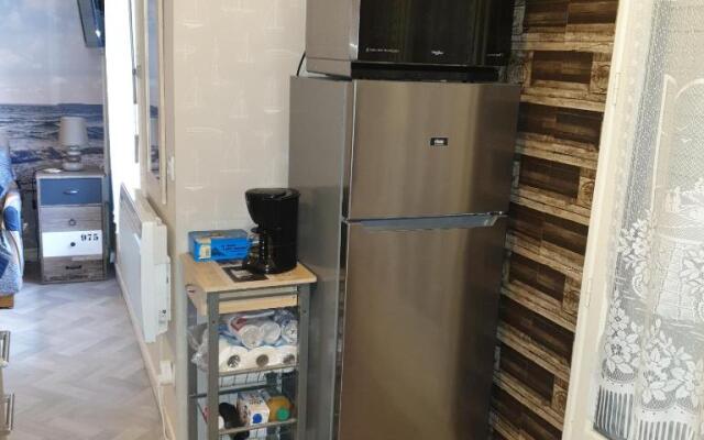 Appartement studio proche mer 4 pers résidence calme avec parc