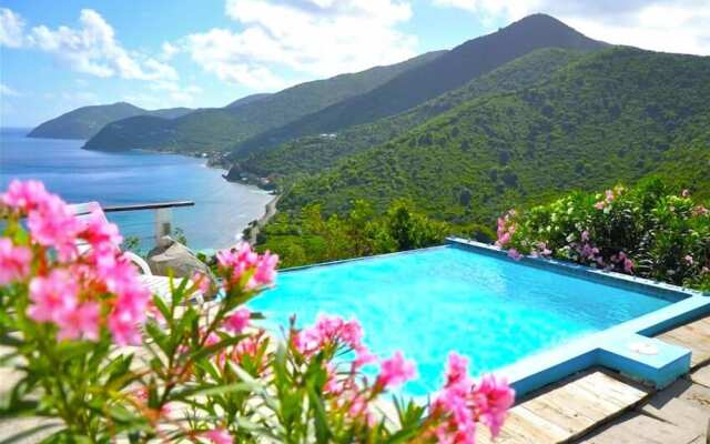 'tortola Adventure' Private Villa: Ocean-view Pool