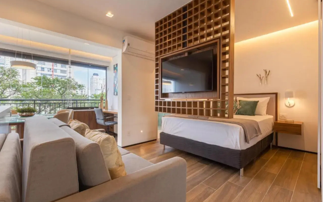 Easy Star - Luxuoso Studio no Coração do Campo Belo - HC01H - Hotel in เซาเปาลู - Photo 2
