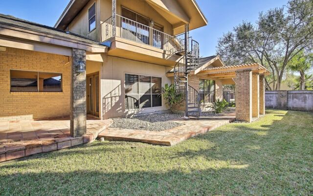Pool & Game Room: Waterfront Harlingen Home