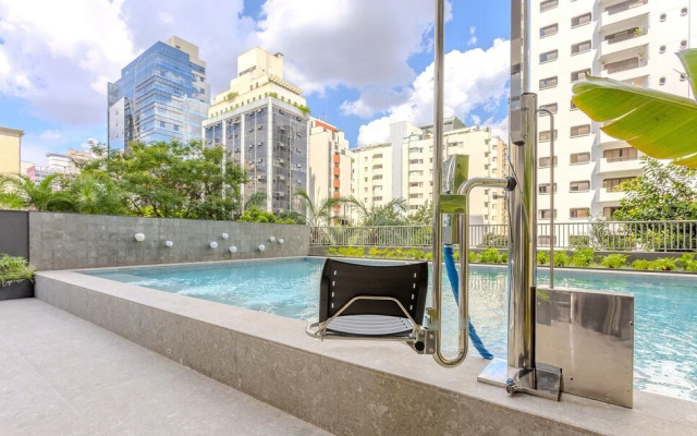 Zen Studio W/panoramic View of Sao Paulo Onj2612