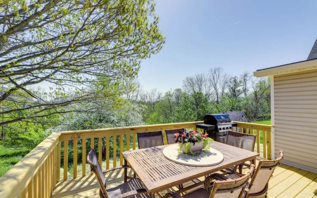Williamstown Vacation Rental: Private Deck & Yard