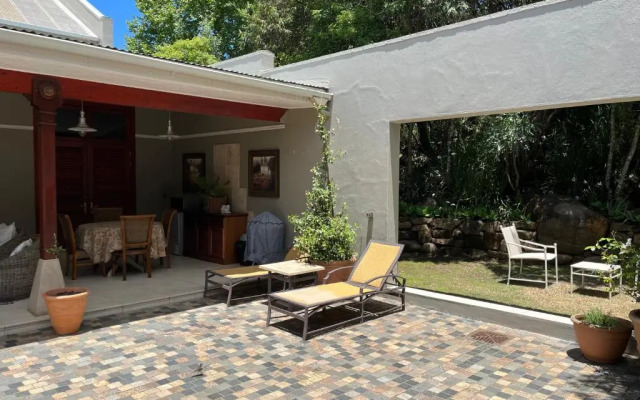 The Courtyard at La Loggia