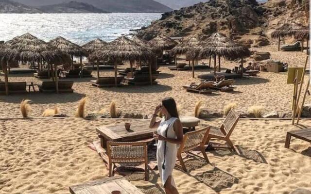 Private Villa Beachfront 30steps to Alemagou Beach