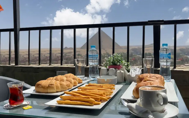 pyramids tower view inn