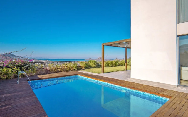 Tranquil Yalıkavak Retreat: Private Pool, Sea Views & Family Paradise