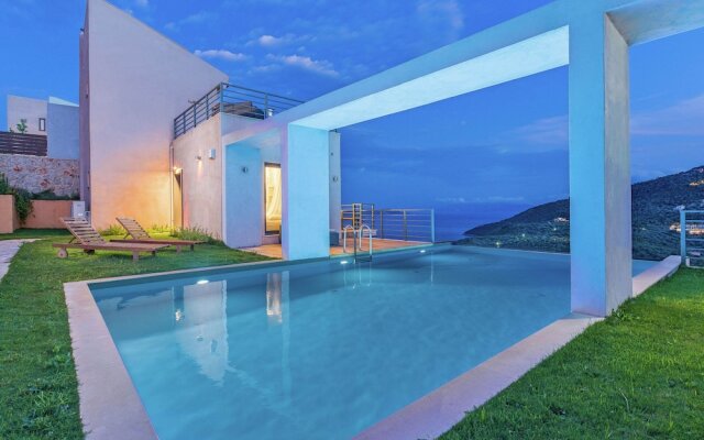 Sivota Bay View Villa with Hot Tub, Private Pool, Garden