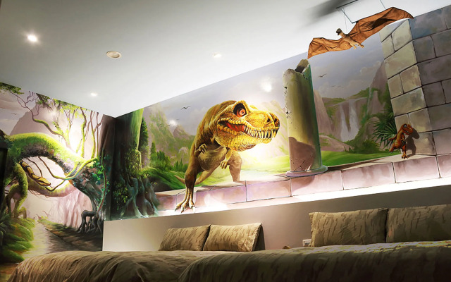 3D Sunflower Embossed B&B