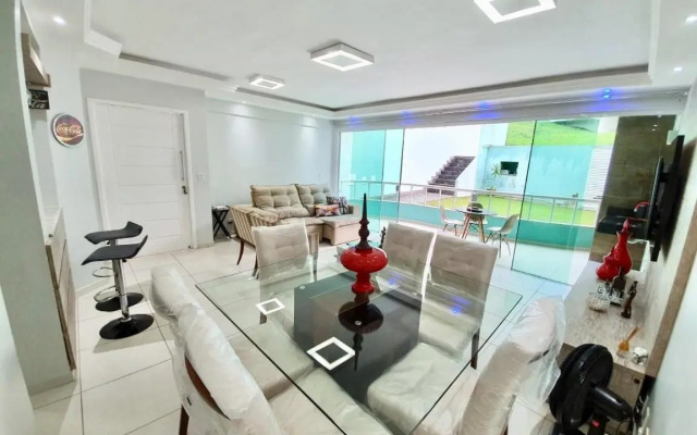 Casa -Peró,Condomínio Residencial Ocean Green -3 quartos c/ar