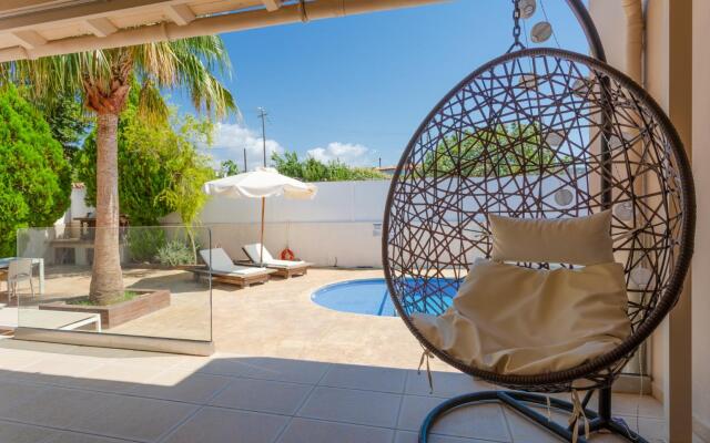 Villa Thetis Large Private Pool Walk to Beach Sea Views A C Wifi Car Not Required Eco-friendl - 2302