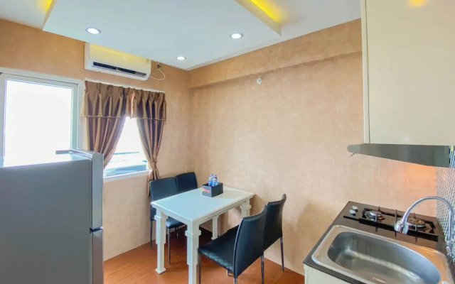 Pleasant And Modern Look 1Br Green Pramuka City Apartment