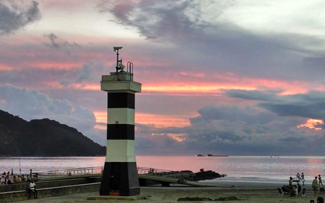 Apartamento na praia