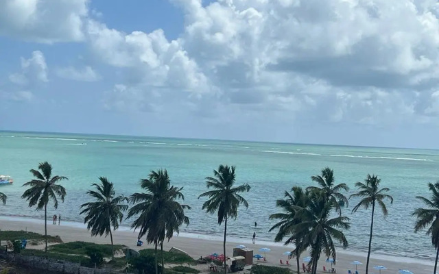 Pé na areia em Ponta de Campina, Paraíba
