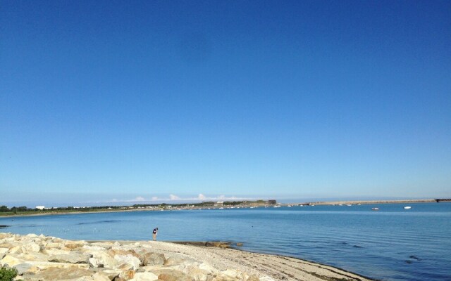 Modern Holiday Home In Denneville with Garden