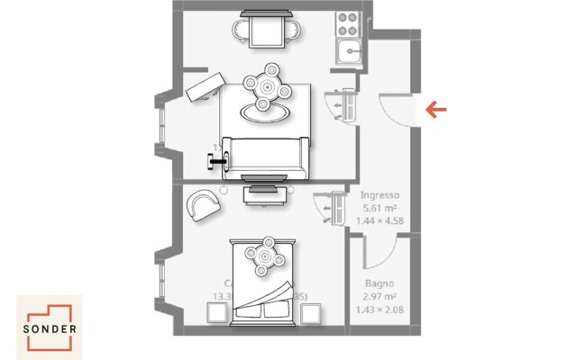 Sonder - Merulana Apartments