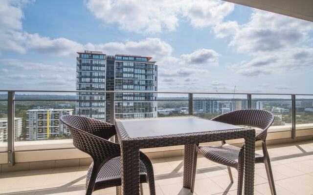 17th Level 1bed1bath APT Macquaire Park+wifi+view