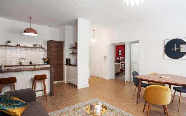 Modern and design 1br in Marseille city-center