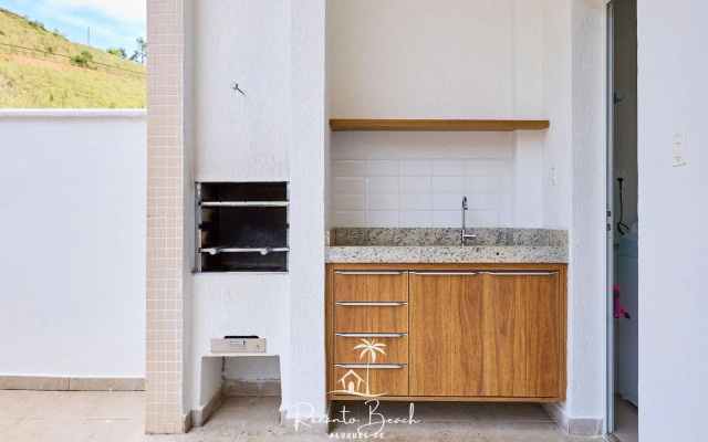 Apartamento térreo maravilhoso com mezanino para 10 pessoas