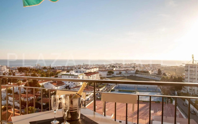 Spectacular sea views from Solana 5 street, Nerja