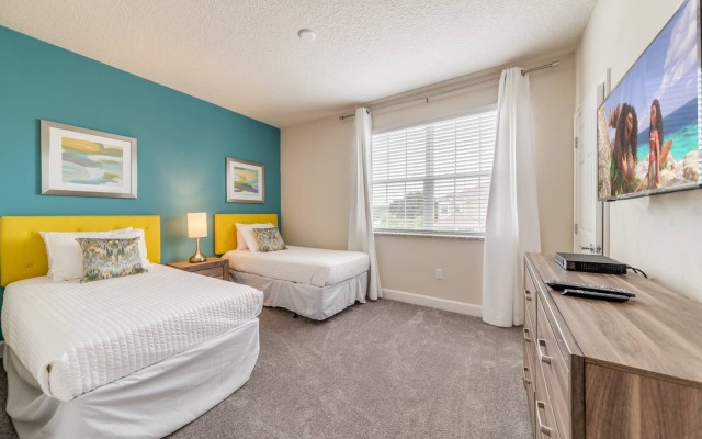 Pleasant villa with private pool near Disney