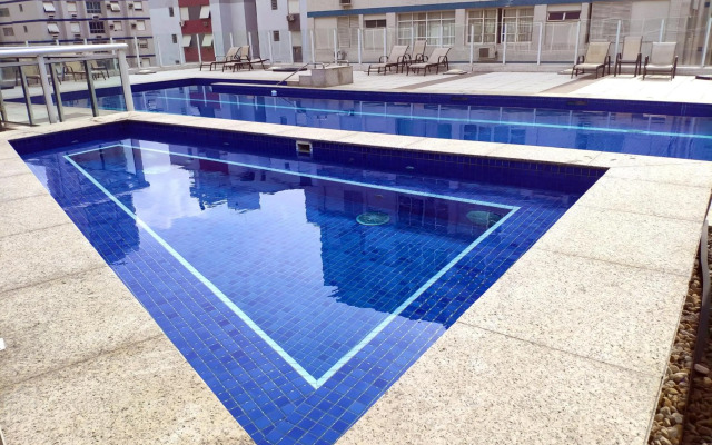 Book Santos - Unlimited 1709 - Apartamento Vista Mar