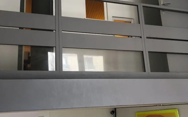 Bright bedroom in a family house