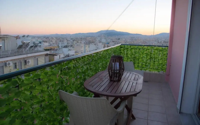 Athens & Acropolis View 7th Floor Apartment